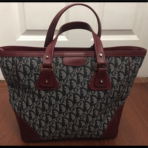 Authentic Dior Tote Purse - Picture 3 of 4